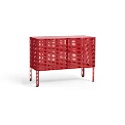 HAY Perforated Cabinet skåp small, Wine Red New