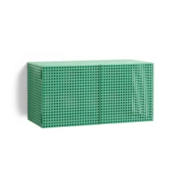 HAY Perforated Cabinet wall cabinet small, Soft jade Green New