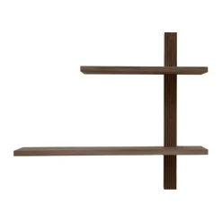 Andersen Furniture Phase wall shelf, Smoked Oiled Oak, 68x18x55 cm Brown Outlet