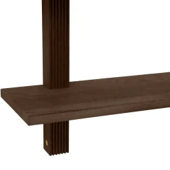 Andersen Furniture Phase wall shelf, Smoked Oiled Oak, 68x18x55 cm Brown Outlet