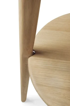 Ethnicraft PI coat rack, Oak, 184 cm Beige Clearance