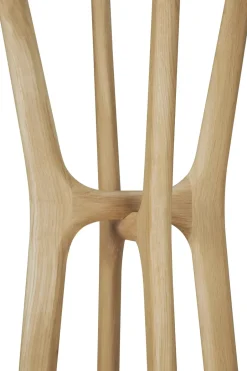Ethnicraft PI coat rack, Oak, 184 cm Beige Clearance
