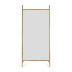 Ethnicraft PI floor mirror, Oak, 200 cm Beige Discount