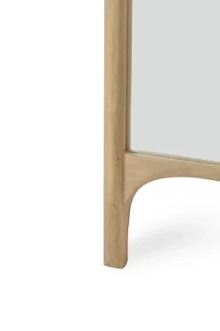 Ethnicraft PI floor mirror, Oak, 200 cm Beige Discount
