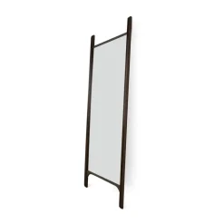 Ethnicraft PI floor mirror 80x200 cm, Dark stained mahogany Brown Discount