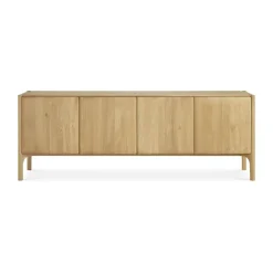 Ethnicraft PI Sideboard, Oak, 4 doors Brown Sale