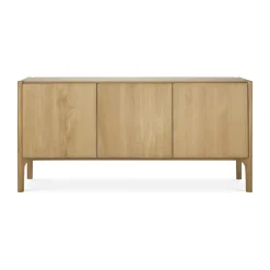 Ethnicraft PI Sideboard, Oak, 3 doors Brown Hot