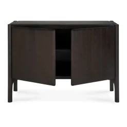 Ethnicraft PI Sideboard, Teak dark , 2 doors Brown Discount