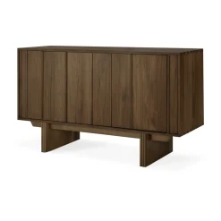 Ethnicraft Pillar sideboard, Wild teak, 119 cm Brown
