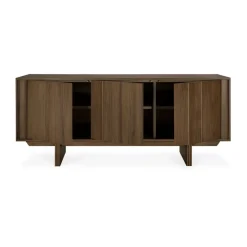 Ethnicraft Pillar sideboard, Wild teak, 169 cm Brown New