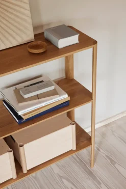 Form & Refine Pillar storage box M, Beech Beige New