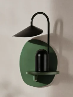Ferm Living Pilu wall shelf 25 cm, Verdant Green Outlet