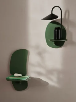 Ferm Living Pilu wall shelf 25 cm, Verdant Green Outlet