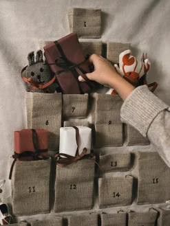 Ferm Living Pine advent calendar, Mini, 50x69 cm Beige Online