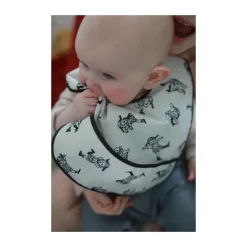Rätt Start Pippi Cirkus Bib 2-pack, Multi Hot