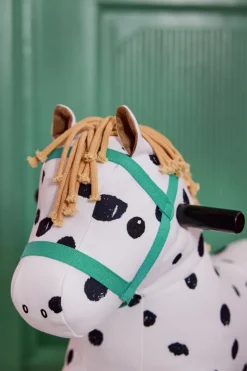 Kid's Concept Pippi rocking horse, White-black WhiteBlack Online