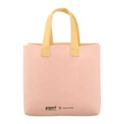 Muurla Pippi Tote Bag bag 25x25 cm, Pippi and the Horse Pink Online