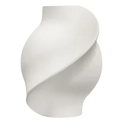 Louise Roe Pirout vase 01 22 cm, Raw White Hot