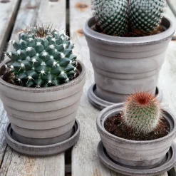 Bergs Potter Planet Mars flower pot Ø12 cm, Grey Hot