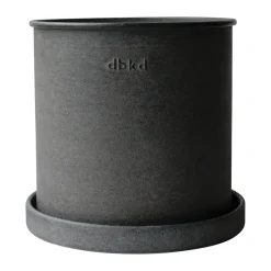 DBKD Plant pot small 2-pack, Black Hot