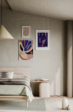 Paper Collective Planta 02 poster , 30x40 cm BeigeBlueBrown Outlet