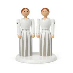 Kay Bojesen Denmark Platform for Kay Bojesen bridal pair, White Hot