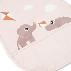 Done by deer Playground bib with velcro, Powder Beige Clearance