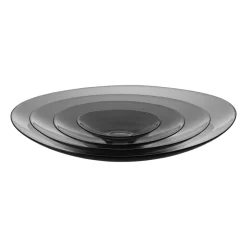 Orrefors Pond saucer gift set, grey GreyTransparent Hot