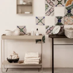 Ferm Living Pond table mirror, Bronze Gold-coloured Clearance