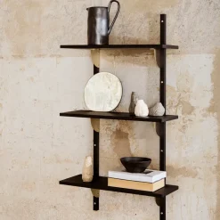 Ferm Living Pond table mirror, Bronze Gold-coloured Clearance