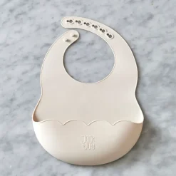 Jack o Juno Poppy bib, Cream Beige Hot