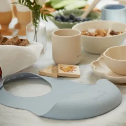 Jack o Juno Poppy bib, Pale Blue Best