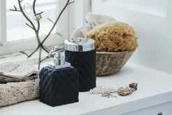 Lene Bjerre Portia soap dispenser, Black-silver BlackSilver-coloured Outlet