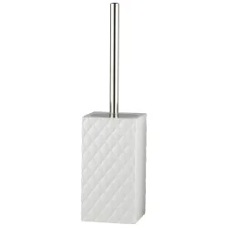 Lene Bjerre Portia toilet brush, Vit-silver White Clearance