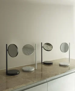 Normann Copenhagen Pose table mirror double-sided, White Sale