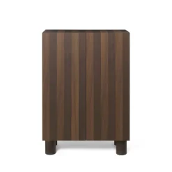 Ferm Living Post cabinet, Oak smoked. with doorar Beige Best