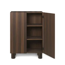 Ferm Living Post cabinet, Oak smoked. with doorar Beige Best