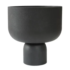 DBKD Post flower pot Ø18 cm, cast iron Black Best