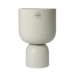 DBKD Post flower pot Ø13 cm, mole dot Beige Clearance
