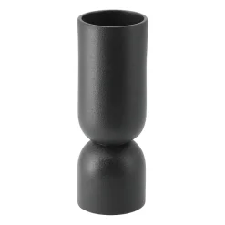 DBKD Post vase 23 cm, cast iron colored Black