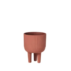 Kristina Dam Studio Pot S Ø12x16 cm, Terracotta Red