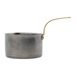Nicolas Vahé Presentation mini saucepan Ø10 cm 2-packn, Silver finish Silver-coloured Hot