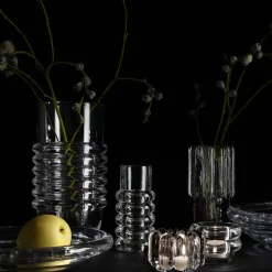Tom Dixon Press lantern vertical, clear Transparent