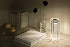 Tom Dixon Press Stem vase, clear Transparent Outlet