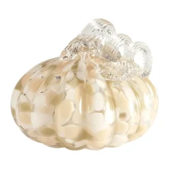Cooee Design Pumpkin decoration 10 cm, Confetti Beige New