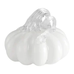 Cooee Design Pumpkin decoration 8 cm, Vit White Outlet
