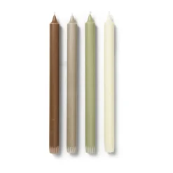 Ferm Living Pure candles 4-pack, Botanic blend Multi Online
