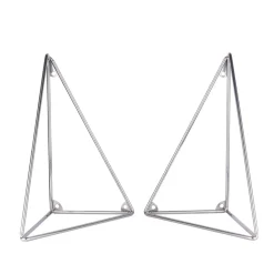Maze Pythagoras brackets, 2-pack, chrome Silver-coloured Clearance