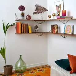 Maze Pythagoras shelf, walnut Brown Best