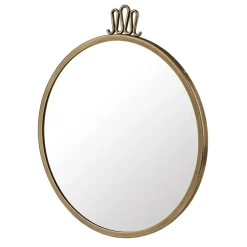 GUBI Randaccio Circulaire mirror, Ø 42 cm Silver-coloured Sale